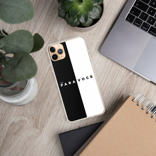 2882Tech™ Black + White Para Você BPA Free iPhone Case