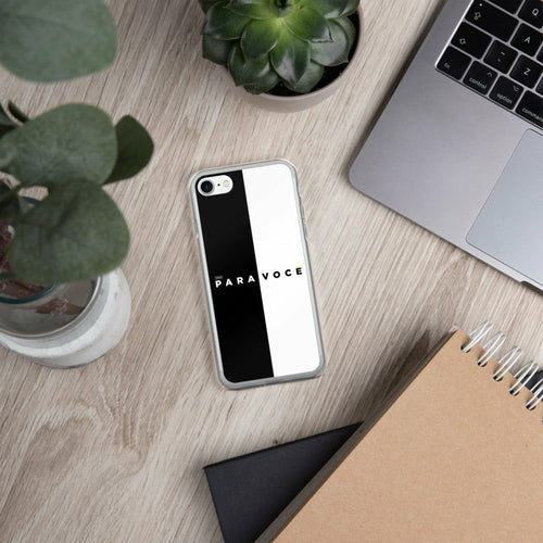 2882Tech™ Black + White Para Você BPA Free iPhone Case