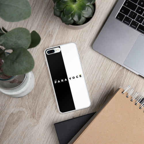 2882Tech™ Black + White Para Você BPA Free iPhone Case