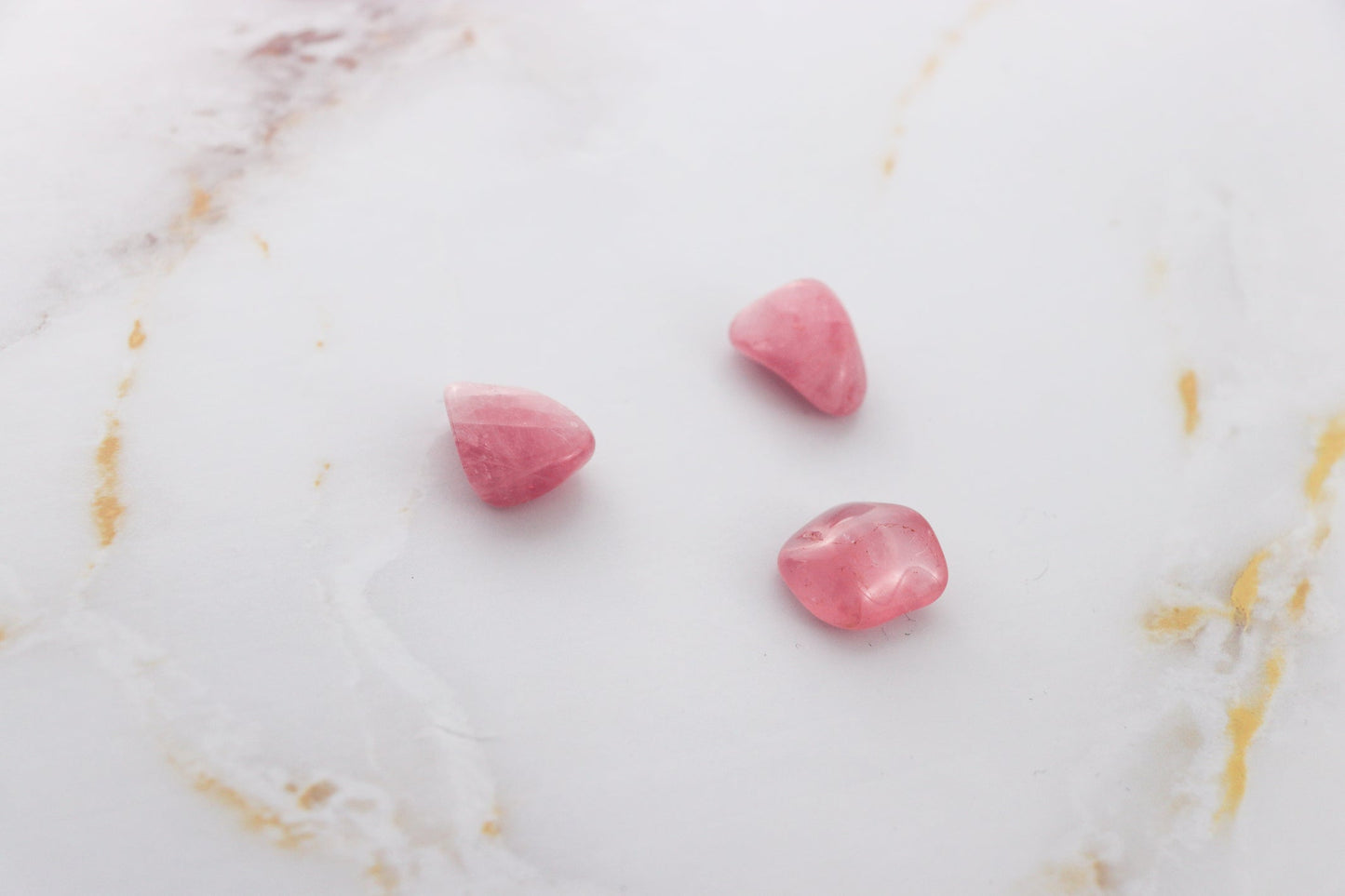 Pierre roulée en Quartz Rose